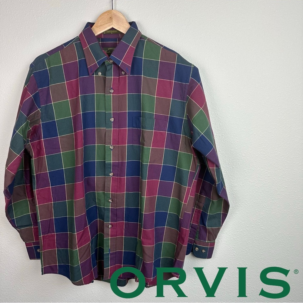 Orvis Signature Collection long-sleeve button-down shirt
